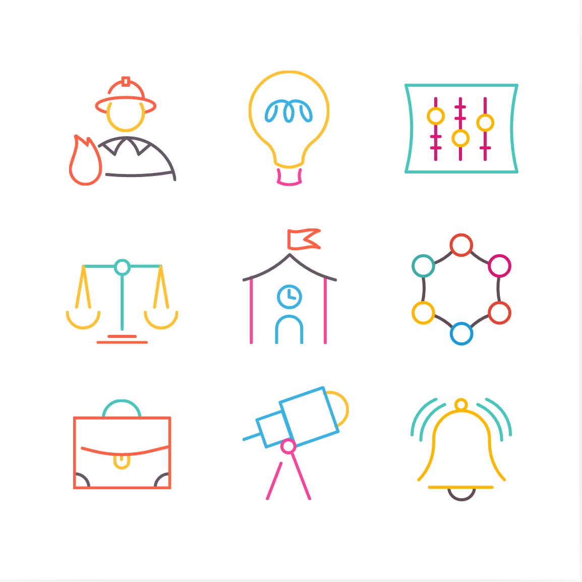 Eksaé - Style illustratif - pictogrammes Eksaé - Style illustratif - pictogrammes
